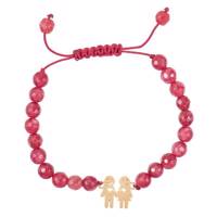 دستبند طلا 18 عیار رزا مدل BS64 Rosa BS64 Gold Bracelet