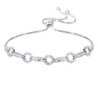 دستبند نقره اقلیمه کد DN225