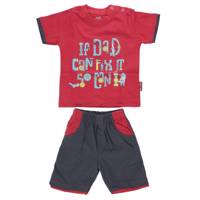 ست لباس پسرانه آدمک مدل 1676001R Adamak 1676001R Baby Boy Clothing Set
