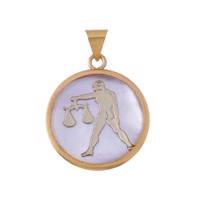 آویز گردنبند طلا مرجان مدل 016 Mrajan 016 Gold Necklace Pendant Plaque