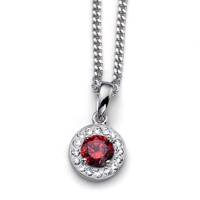 گردنبند الیور وبر مدل کلییر 61112-RED Oliver Weber Clear 61112-RED Necklace