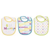 یپیشبند مادرکر مدل 95673 بسته سه عددی کد 1630.4 Mothercare 95973 3pcs Baby Bib