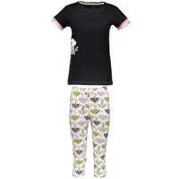 ست تی شرت و شلوار زنانه ناربن مدل چتر بارانی 957 Narbon 957 T-Shirt And Pants For Women