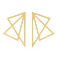 گوشواره طلا 18 عیار ماهک مدل ME0691 Maahak ME0691 Gold Earring