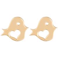 گوشواره طلا 18 عیار رزا مدل EG12 Rosa EG12 Gold Earring