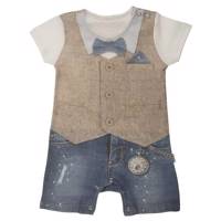 لباس سرهمی کیتی کیت مدل 14532BR KitiKate 14532BR Patch Clothes