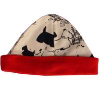 کلاه گرد نوزادی آدمک مدل Dog - Adamak Dog Hat