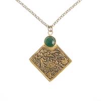 گردنبند برنجی گلناز گالری کد 213003