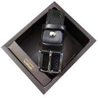 کمربند مردانه چرم مشهد مدل N6332 Mashad Leather N6332 Belt For Men