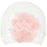 کلاه نوزادی ادابیبی مدل Flowers And Pearls Eda Baby Flowers And Pearls Baby Hat