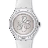 ساعت مچی عقربه ای زنانه سواچ وای ان اس 107 پرلی گلاس Swatch YNS107 Pearly Gloss