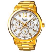 ساعت مچی عقربه ای زنانه کاسیو مدل SHE-3802GD-7ADR Casio Sheen SHE-3802GD-7ADR Watch For Women