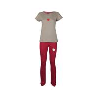 ست تی شرت و شلوار زنانه ناربن مدل 1-914 Narbon 914-1 T-Shirt And Pants For Women