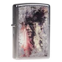 فندک زیپو مدل Native American کد 28868 Zippo Native American 28868 Lighter