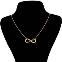 گردنبند بهارگالری مدل ضربان بی نهایت