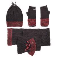 ست شال و کلاه و دستکش مونته مدل 26 Monte 26 Hat And Scarf And Gloves Set