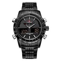 ساعت مچی عقربه ای مردانه نیوی فورس مدل NF9024M/BBW Naviforce NF9024M/BBW Watch For Men