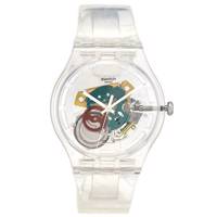 ساعت مچی عقربه ای سواچ مدل SUOK111 طرح 6 Swatch SUOK111 Type 6 Watch