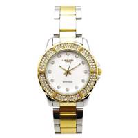 ساعت مچی عقربه ای زنانه لاروس مدل LW-A112-Gold Laros LW-A112-Gold Watch For Women