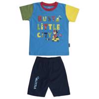 ست لباس پسرانه آدمک مدل 1666003B Adamak 1666003B Baby Boy Clothing Set