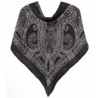 روسری حریرنخ مدل کلاسیک کد 15