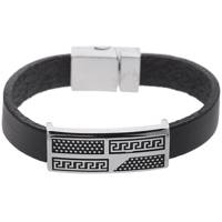 دستبند چرمی جی دبلیو ال مدل B15146 JWL B15146 Bracelets
