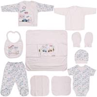 ست لباس نوزاد سی سیم بی بی مدل U3129 بسته 10 عددی Ciccim Baby U3129 Baby Clothing Set Pack Of 10
