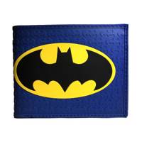 کیف پول بیو ورد مدل Batman Blue