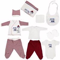 ست لباس نوزادی Flexi مدل 235044Red Flexi 235044Red Baby Clothes Set