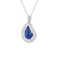 گردنبند نقره 925 عیار سیم و گوهر مدل SLN105 - Simogohar SLN105 Silver Necklace