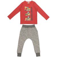 ست لباس پسرانه موشی مدل 16K1-074 Mushi 16K1-074 Boys Clothes Set