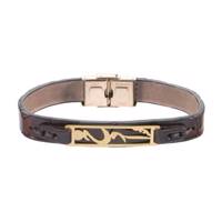 دستبند طلا 18 عیار رزا مدل BMG41 Rosa BMG41 Gold Bracelet