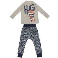 ست لباس پسرانه موشی مدل 16S1-009 Mushi 16S1-009 Boys Clothes Set