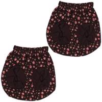شورت عینکی نوزادی پوشیران مدل Flower - بسته 2 عددی Pooshiran Flower Baby UShirt Pack Of 2