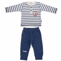 ست لباس پسرانه آدمک مدل 1160011G Adamak 1160011G Baby Boy Clothing Set