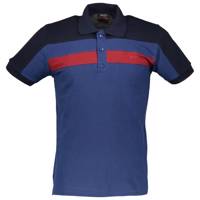 پولوشرت مردانه سیمپل مدل 242navi-dark blue-red simplewears