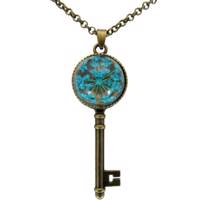 گردنبند برندز مدل کلید و حباب BK-145