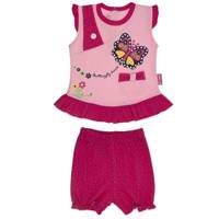 ست لباس دخترانه آدمک مدل 2318001P Adamak 2318001P Baby Girl Clothing Set