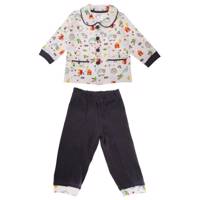 ست لباس پسرانه آدمک مدل 2624001G Adamak 2624001G Baby Boy Clothing Set