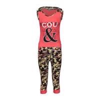 تاپ و شلوارک دخترانه زول مدل 19 Zool 19 Top and Shorts For Girls