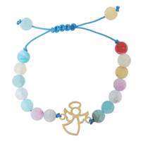 دستبند طلای 18 عیار رزا مدل BS110 Rosa BS110 Gold Bracelet