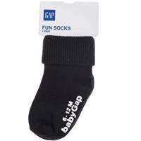 جوراب گپ طرح مشکی Gap Black Fun Socks