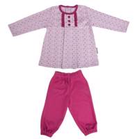 ست لباس دخترانه آدمک مدل 1151011V Adamak 1151011V Baby Girl Clothing Set