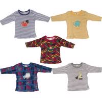 ست لباس کودک کارترز مدل 600-3 بسته 5 عددی18تا24 ماهه carters 600-3 5pack