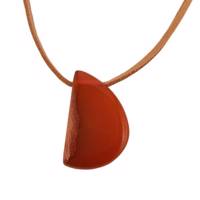 گردنبند چوب و رزین اکسار کد 123 Exar necklace wood and resins code 123