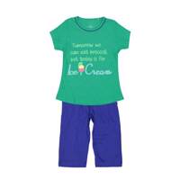 ست تی شرت و شلوارک دخترانه سویت دریمز مدل 6150 Sweet Dreams 6150 T-shirt and Shotrs For Girls