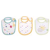 پیشبند مادرکر مدل 21561 بسته 3 عددی کد 1412.1 Mothercare 21561 3pcs Baby Bib