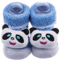 پاپوش عروسکی بیبی ساکس طرح پاندا Baby Socks Panda Puppet Footwear