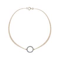 دستبند طلا 18 عیار شانا مدل B-SG86 Shana B-SG86 Gold Bracelet