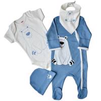 ست لباس پسرانه بیبی کرنر مدل 7052 Baby Corner 7052 Baby Boy Clothing Set